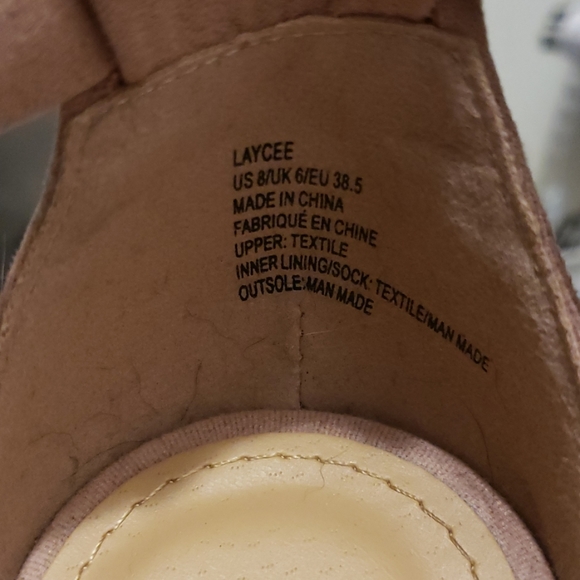 JustFab Laycee Wedges - Picture 6 of 6